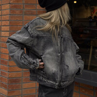 [ TRYST ] Áo Khoác Denim Jacket J38195