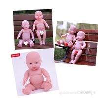 ( TỰ CHỌN ) Đồ Chơi Búp Bê SILICONE Mô Phỏng Em Bé Sơ Sinh Bé Trai Và Bé Gái - Cao 41cm-52 cm