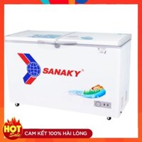 [ Tủ Đông Sanaky 270 lít VH-3699A1  -- dàn tạo lạnh bằng đồng nguyên khối phối hợp technology LÀM LẠNH 360 ĐỘ Bảo Hành T
