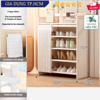 🆕 Tủ giày có rèm xếp gọn, kệ giày thông minh BOOTSTAND DESIGN Home Decor