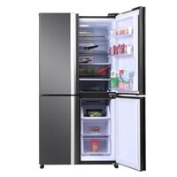 ( Tủ lạnh 4 cửa Sharp SJ-FX600V-SL (có inverter, 525 lít, hàng chính hãng, nhập khẩu Thái Lan, bảo hành 12 tháng) )