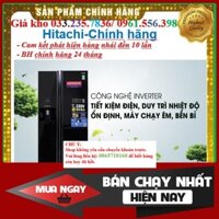 * Tủ Lạnh Hitachi Side By Side Inverter 584 Lít R-M700GPGV2(GBK) 3 Cánh  Chính hãng  - Mới 100%