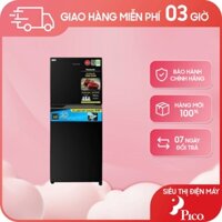 ( Tủ lạnh Panasonic NR-TV301VGMV 268 lít Inverter mặt gương đen ]