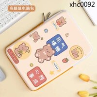 · Túi lót văn bản sáng tạo Túi xách máy tính Thích hợp cho Apple macbook Xiaomi 13.3 Notebook pro 46.6cm Lenovo Shin-Chan air15.6 Túi đựng máy tính bảng dễ thương 11 Nam Nữ