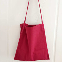 🔥 túi màu đỏ 🔥 túi đeo vai Túi đeo chéo thời trang quà tặng năm mới đơn giản 2025 Năm rắn có hàng sẵn quà tặng ngày lễ tình nhân Túi vải màu đỏ rượu vang Vải đeo chéo Màu trơn Ba dây đeo vai Đơn lưng Nghệ thuật Sinh viên Phóng to và chắc chắn♭