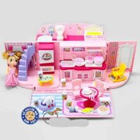 👧 TÚI XÁCH NỘI THẤT NHÀ BÚP BÊ MÀU HỒNG