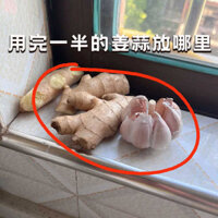 🔥 Tươi Giữ Hộp 🔥 Bảo Quản Thực Phẩm Có Ngăn Hộp đựng ớt hành tỏi gừng Trang chủ Hộp đựng đồ nhà bếp có hàng sẵn Nhựa Tủ Lạnh Bảo Quản Kín Vỏ Hộp Thoát Nước ♒Nhà Bếp Gừng, Tỏi Và Sò Hộp Bảo Quản Gia Vị Tách Thực Phẩm Kín Tươi Bảo Quản Phân Vùng Thoát Nhự