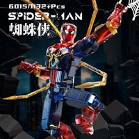 🔥🔥 Tương thích với LEGO Avengers Người Nhện loạt khối xây dựng Marvel Avengers cậu bé mô hình lắp