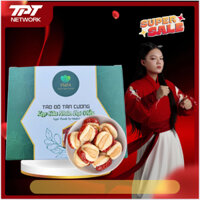 [ TUTA ] Táo Đỏ Tân Cương Kẹp Sữa Nhân Hạt Điều Hộp 500g, Thơm Ngon, Ngọt Vừa