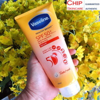 [ Tuýp lớn 300ml][Mẫu Mới] Vaseline 50X - Kem dưỡng trắng da chống nắng toàn thân(Thái Lan) 300ml