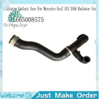 【 Tv39qw2oyr 】 A1665008575 Ống làm mát tản nhiệt cho ống tản nhiệt Mercedes-BenZ GLS X166 1665008575