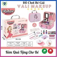 ( Ưu đãi ) Vali đồ chơi trang điểm (make-up) an toàn cho bé. Thích hợp làm quà tặng