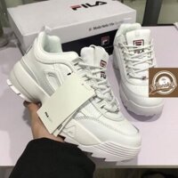 ( Uy tín nhất ) Giầy Fila trắng thể thao thời trang nữ đi chơi phố Còn Hàng đổi trả trong 7 ngày * new