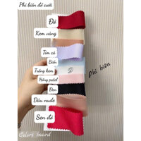[ Vải Hoa Ly] Vải phi biên đồ cưới, vải phi tơ biên có độ mềm ít nhăn khổ 1m5
