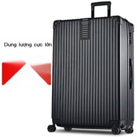 ▽ Vali dung tích lớn, kéo nam chắc chắn, bền bỉ, hộp đựng mật khẩu dành riêng cho học sinh, bánh xe đa năng, bao da