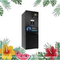 [ VẬN CHUYỂN MIỄN PHÍ KHU VỰC HÀ NỘI ]  Tủ lạnh Aqua Inverter 327 lít màu sơn đen AQR-IW338EB.BS Nguyên Đai Nguyên Kiện