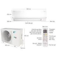 [ VẬN CHUYỂN MIỄN PHÍ KHU VỰC HÀ NỘI ]  Điều hòa Daikin 18000BTU 2 chiều Inverter R32 FTHF50RVMV/RHF50RVMV