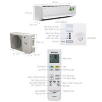 [ VẬN CHUYỂN MIỄN PHÍ KHU VỰC HÀ NỘI ]  Điều hòa Daikin 18000BTU 1 chiều Inverter R32 Cao cấp FTKC50TVMV/RKC50TVMV