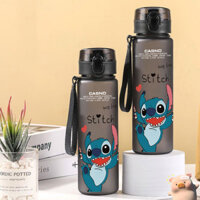 ✨ Vận chuyển nhanh ✨ Bình nước Stitch quà tặng cho sinh viên, dung tích lớn, chống rò rỉ, bình nước hoạt hình cho nhân viên văn phòng, bình nước thể thao mùa hè bằng nhựa