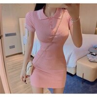 ঔৣ Váy POLO body cổ sơ mi co giãn raudiep2994 ঔৣ