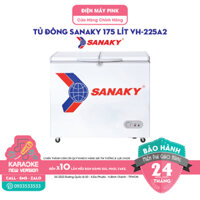 [ VH-225A2 ] Tủ Đông SANAKY 175 Lít 1 Ngăn 2 Cánh