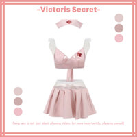 -Victoris Secret-Nội y gợi cảm, đồ ngủ gợi cảm, đồng phục y tá, váy ngực nhỏ, váy ngắn nóng bỏng xuyên thấu