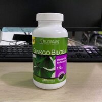 🍀 Viên Bổ Não Ginkgo Biloba 120mg Trunature của Mỹ