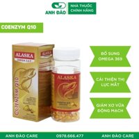 ✅ Viên dầu cá Alaska Omega 3,6,9 Coenzym Q10 Hộp 100 viên-NHÀ THUỐC ANH ĐÀO [CHÍNH HÃNG] 8403