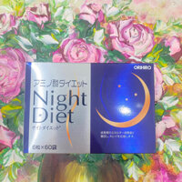 🍒 Viên Uống Giảm Cân Orihiro Night Diet 360 Viên ( hàng xuất Nhật)