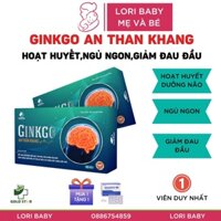 ✅ Viên uống GINKGO AN THẦN KHANG, hoạt huyết dưỡng não, giúp ngủ ngon giảm đau đầu 5856