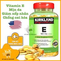 ✨ Viên uống Kirkland Signature Vitamin E 400 I.U - 500 viên 🇺🇸