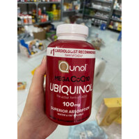 🍀 Viên uống Qunol Mega CoQ10 Ubiquinol 100mg 120 viên của Mỹ