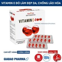⚡𝐅𝐑𝐄𝐄𝐒𝐇𝐈𝐏⚡ Viên Uống đẹp da Vitamin E Đỏ 4000mcg, Aloe vera 500mg chống lão hóa - Hộp 100 viên chống lão hóa da
