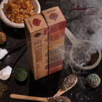 🌱 Viên xông thanh tẩy Sagrada Madre 7 luân xa (7 Chakras): Sự kết hợp của thảo mộc và Gỗ thiêng