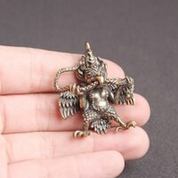 ❈ ❈ Vintage Đồng Cánh Vàng Dapeng Chim Móc Khóa Mặt Dây Chuyền Bảo Vệ Tôn Giáo Tây Tạng Mặt Dây Treo Sáng Tạo Cổ Linh Tinh 2502F23