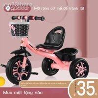 ஐ [VIP]Xe đạp ba bánh trẻ em 2-3-5-6 tuổi đạp xe đạp bé trai bé gái xe đồ chơi trẻ em