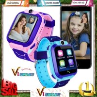 [ ViSmart ] Đồng hồ thông minh trẻ em Q12 Bản 4G Video Call lắp SIM nghe gọi hai chiều, sạc nam châm chống nước ip67