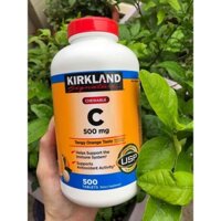 ❌ Vitamin C 500mg Kirkland Signature ( 500 viên )_ Mỹ ✈️✈️