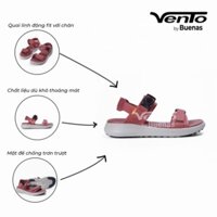 ❄ VN Vento Sandal nam nữ quai ngang chính hãng NB66 Nâu giày dép quai hậu nữ nam học sinh đế cao 3 phân 📇 - ,