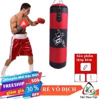 🎁 Vỏ Bao Boxing loại to 120cm ⚡FREESHIP⚡ vỏ bao cát 3 lớp bền đẹp