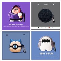 ✷ ❈ Vỏ silicon mềm hoạt hình dễ thương cho tai nghe HONOR CHOICE X3TWS Vỏ tai nghe bluetooth không dây Vỏ bảo vệ vỏ