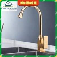 💢 Vòi nước nóng lạnh bồn rửa chén mạ vàng tĩnh điện 7 lớp cao cấp Home&Garden - Kitchen Faucet Golden 2018