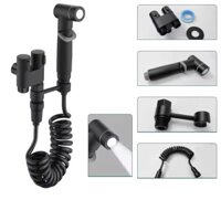 [ VXTL006 ] Bộ vòi xịt toilet tăng áp cần gạt tay với van chuyển nước 2 đường ra thép không gỉ .