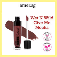 [ WET N WILD ] Son kem lì Wet n Wild Megalast Liquid Catsuit Lipstick, Give Me Mocha - 6 Gram