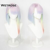 【 Wetrose Cyberpunk: Edgerunners Cosplay Heroine Lucy Trang Phục Tóc Giả