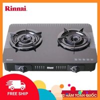 [ XẢ HÀNG ] Bếp gas Rinnai RV-615 Slim(GL-D) kính cường lực