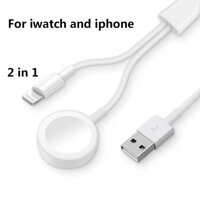 ( XẢ HÀNG GIÁ RẺ ) Dây Sạc Bóc Máy Apple Watch Series 4 Gốm Cao Cấp Nhât Apple- Cáp Sạc Từ Nhanh Không Dây Cho Apple Watch/IWatch Dòng 1 2 3 4 38/42mm 40/44mm Kim Loại- Bộ Sạc Không Dây 2 Trong 1 Cho Đồng Hồ Apple Watch- Lõi Đồng Nguyên Chất 100%