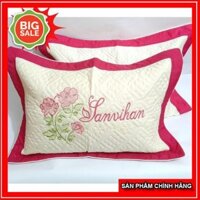 ( XẢ HÀNG - GIÁ SỐC ) 1 Đôi Vỏ Gối Cotton Lạnh Cao Cấp (Áo Gối), Gối Người Lớn