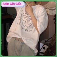 ( Xả Hàng Hè) Áo phông nam nữ form rộng unisex