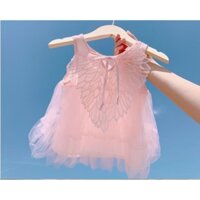 [ XẢ HÀNG ] Váy đầm công chúa cánh thiên thần cho bé gái siêu xinh